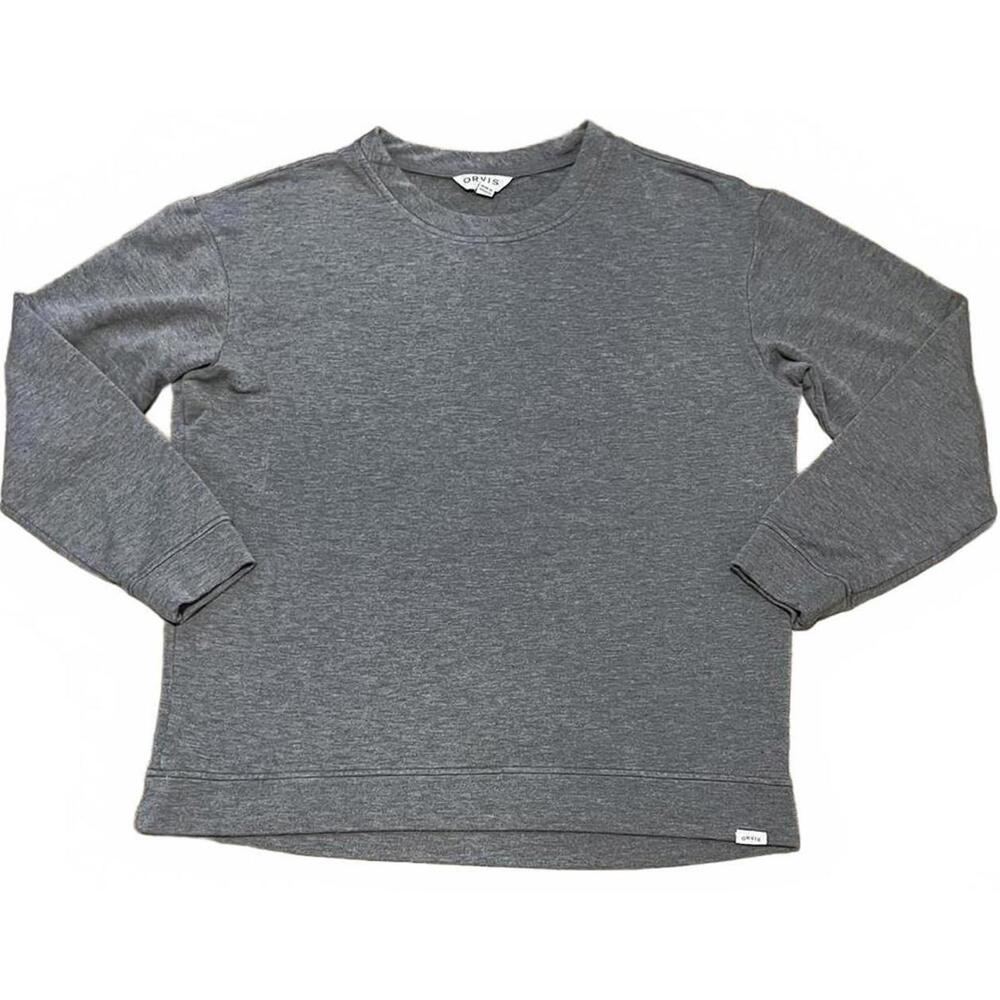 Orvis Men's Grey Sweatshirt size M